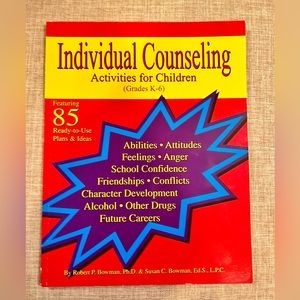 Book: Individual Counseling Activities for Children
